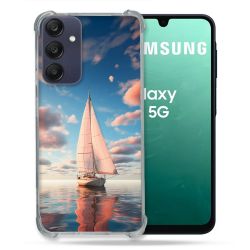 Coque Renforcée Pour Samsung Galaxy A16 5G Voyage Voilier Reflet