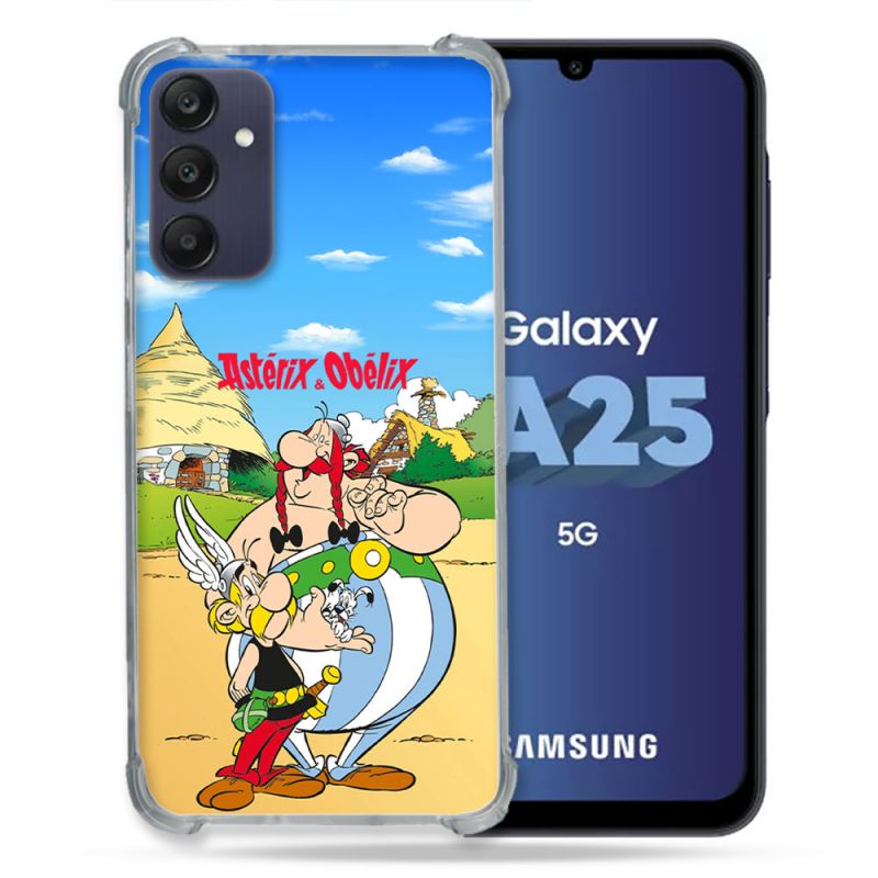 Coque Renforcée Pour Samsung Galaxy A25 5G Astérix Obélix Color
