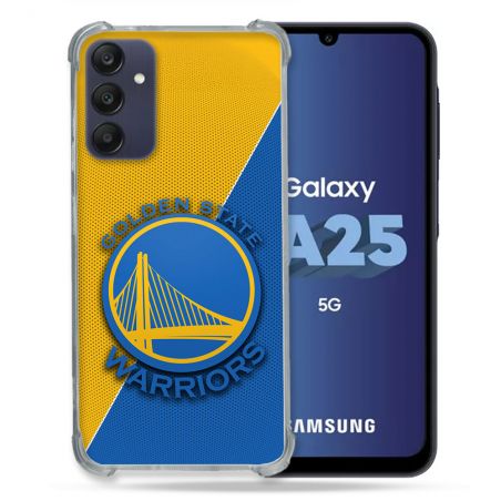 Coque Renforcée Pour Samsung Galaxy A25 5G Basket Golden State Warriors