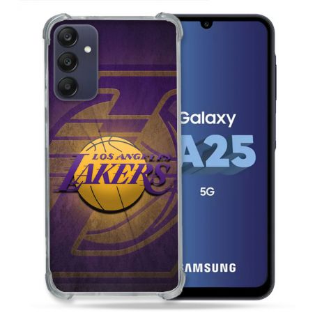 Coque Renforcée Pour Samsung Galaxy A25 5G Basket Los Angeles Lakers
