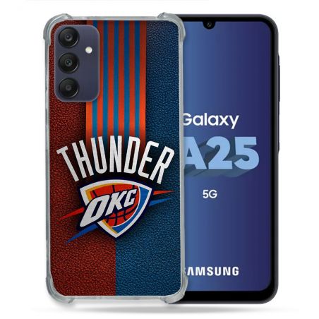 Coque Renforcée Pour Samsung Galaxy A25 5G Basket Oklahoma City Thunder