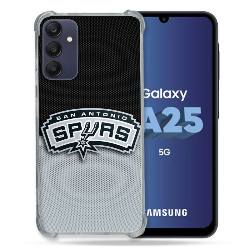 Coque Renforcée Pour Samsung Galaxy A25 5G Basket San Antonio Spurs