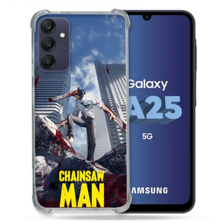Coque Renforcée Pour Samsung Galaxy A25 5G Manga Chainsaw Man Denji