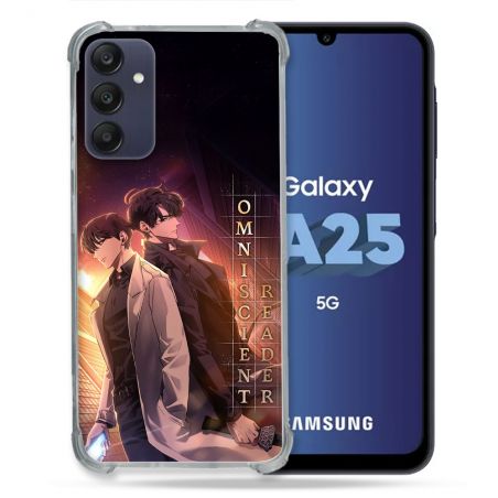 Coque Renforcée Pour Samsung Galaxy A25 5G Manga Lecteur Omniscient Affiche