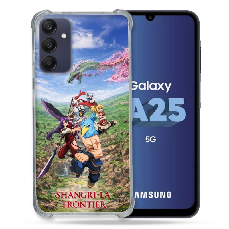 Coque Renforcée Pour Samsung Galaxy A25 5G Manga Shangri La Frontier Affiche