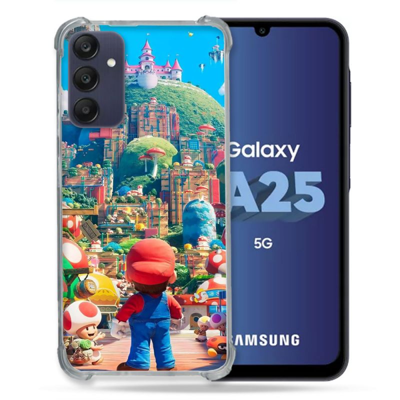 Coque Renforcée Pour Samsung Galaxy A25 5G Nintendo World