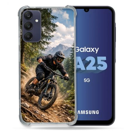 Coque Renforcée Pour Samsung Galaxy A25 5G Sport VTT Montagne