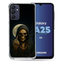 Coque Renforcée Pour Samsung Galaxy A25 5G Tete de Mort Doigt 2026