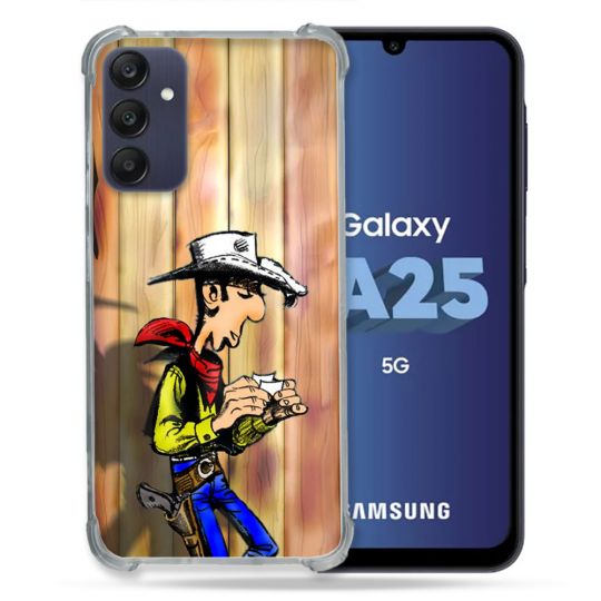 Coque Renforcée Pour Samsung Galaxy A25 5G Lucky Luke