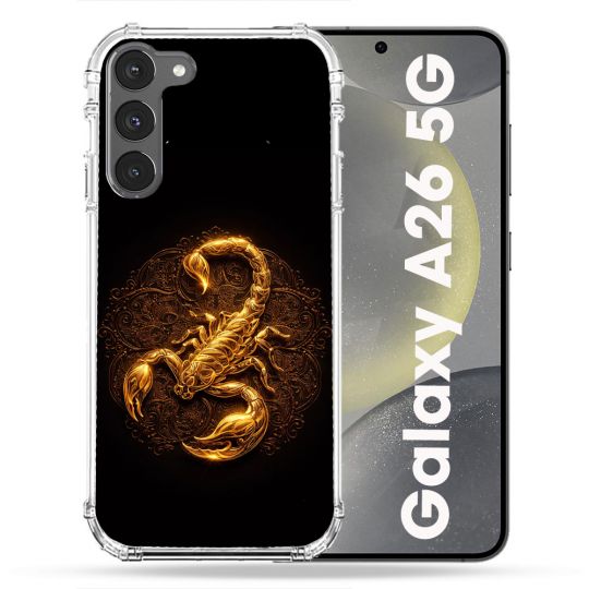 Coque Renforcée Pour Samsung Galaxy A26 5G Animal Scorpion Fresque 2026