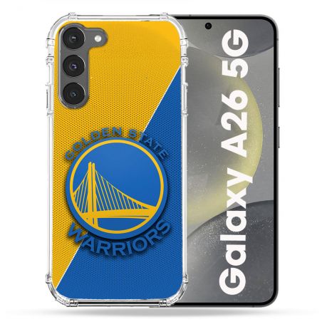 Coque Renforcée Pour Samsung Galaxy A26 5G Basket Golden State Warriors