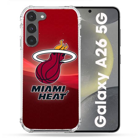 Coque Renforcée Pour Samsung Galaxy A26 5G Basket Miami Heat