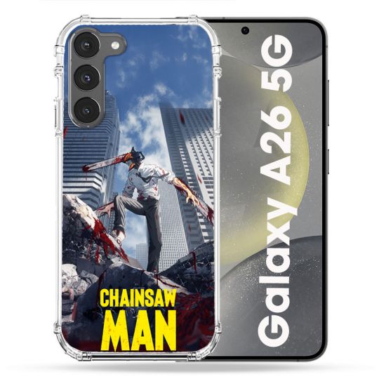 Coque Renforcée Pour Samsung Galaxy A26 5G Manga Chainsaw Man Denji