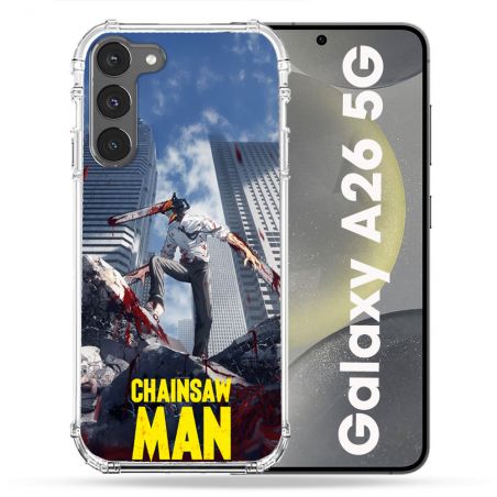 Coque Renforcée Pour Samsung Galaxy A26 5G Manga Chainsaw Man Denji
