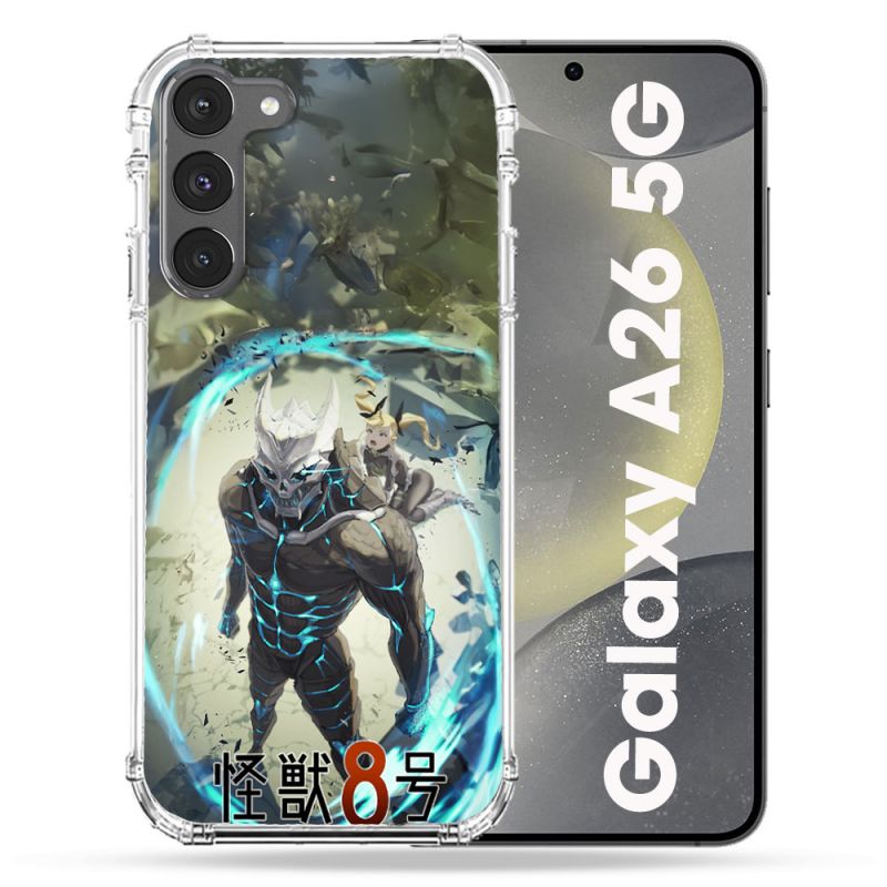 Coque Renforcée Pour Samsung Galaxy A26 5G Manga Kaiju N° 8 Kafka Hibino