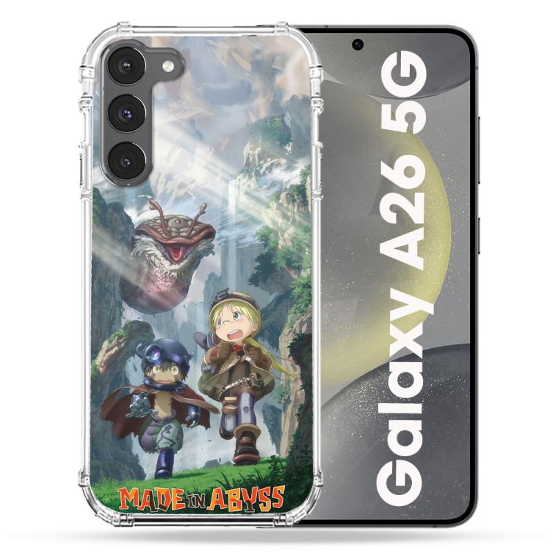 Coque Renforcée Pour Samsung Galaxy A26 5G Manga Made In Abyss Affiche