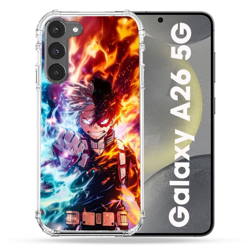 Coque Renforcée Pour Samsung Galaxy A26 5G Manga My Hero Academia Shoto Portrait