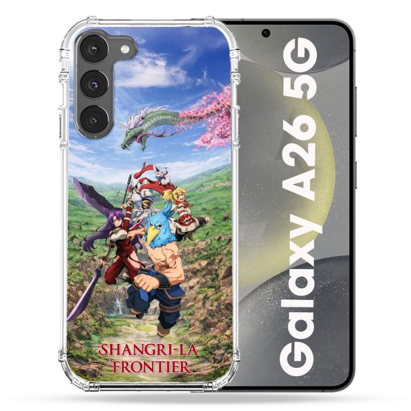 Coque Renforcée Pour Samsung Galaxy A26 5G Manga Shangri La Frontier Affiche