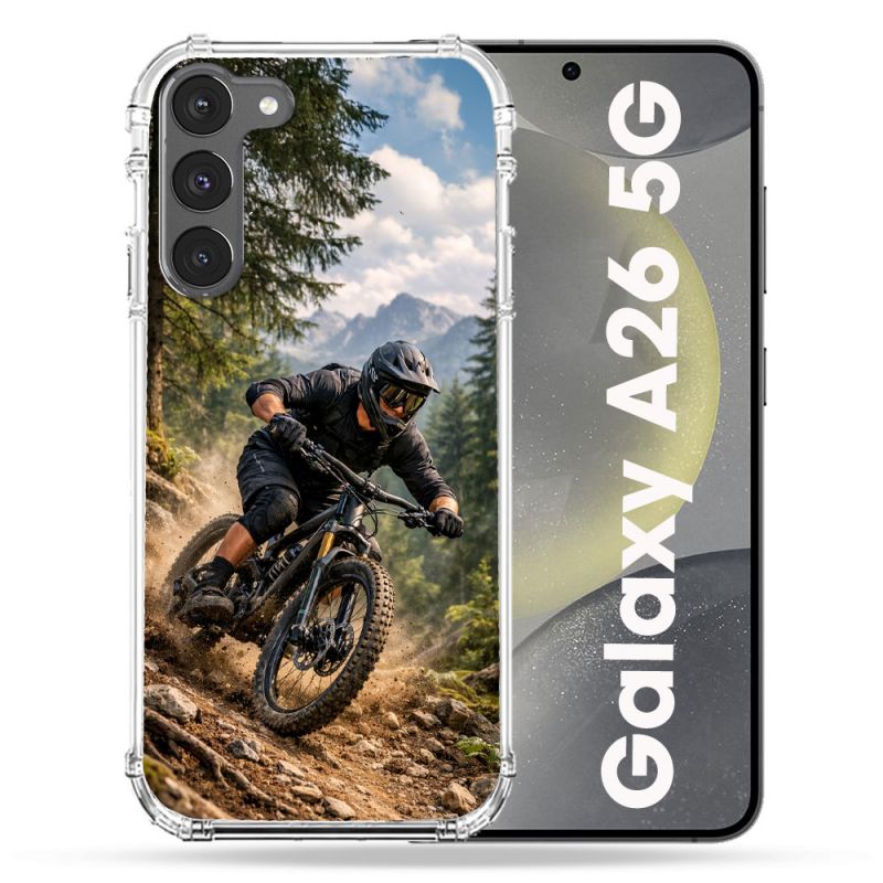 Coque Renforcée Pour Samsung Galaxy A26 5G Sport VTT Montagne