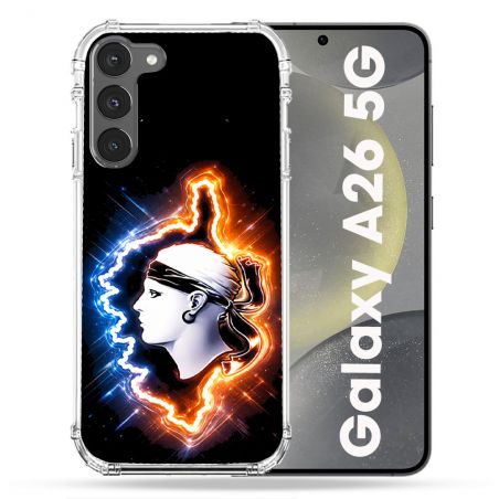 Coque Renforcée Pour Samsung Galaxy A26 5G Voyage Corse Brillante