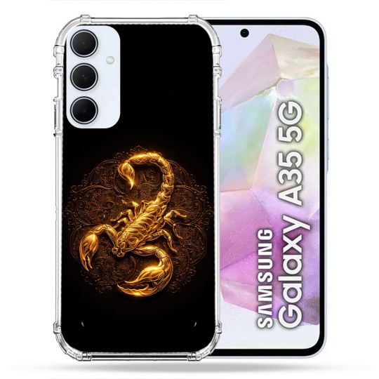 Coque Renforcée Pour Samsung Galaxy A35 5G Animal Scorpion Fresque 2026