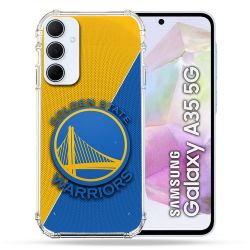 Coque Renforcée Pour Samsung Galaxy A35 5G Basket Golden State Warriors