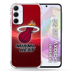 Coque Renforcée Pour Samsung Galaxy A35 5G Basket Miami Heat