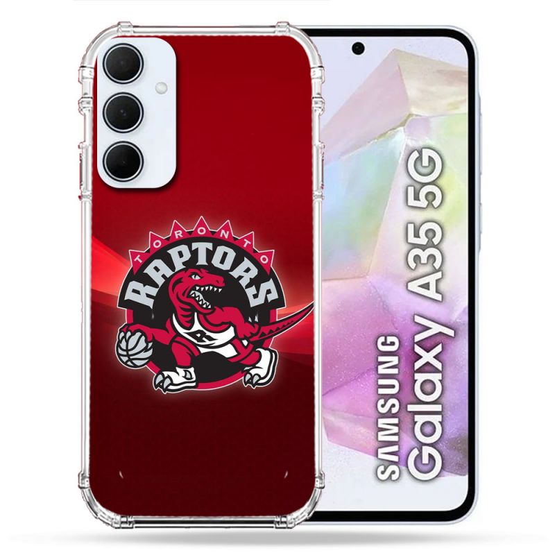 Coque Renforcée Pour Samsung Galaxy A35 5G Basket Toronto Raptors