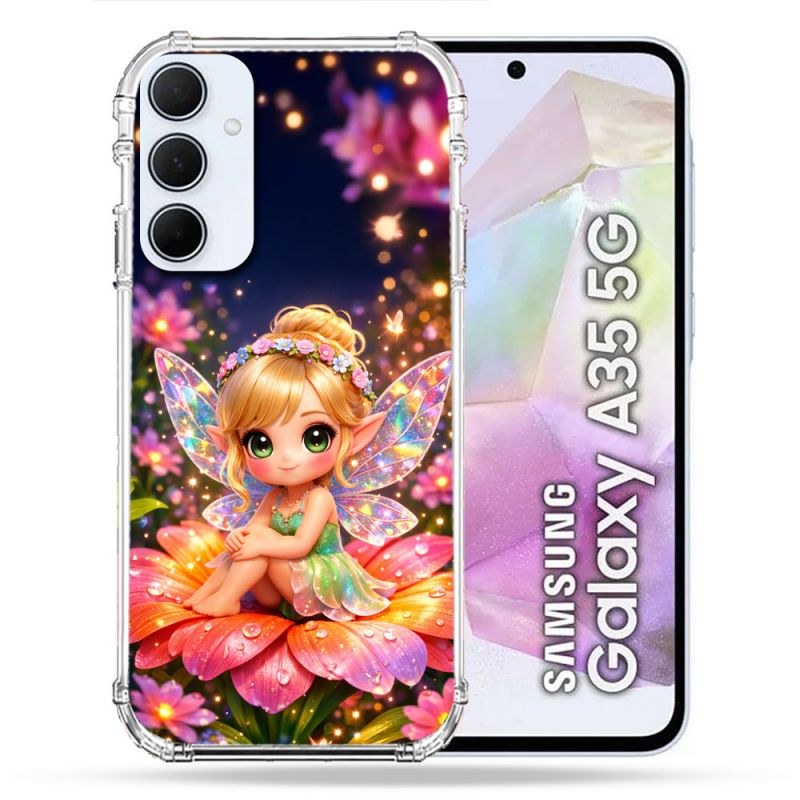 Coque Renforcée Pour Samsung Galaxy A35 5G Fantastique Fee Kawaii