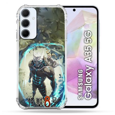 Coque Renforcée Pour Samsung Galaxy A35 5G Manga Kaiju N° 8 Kafka Hibino