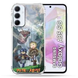 Coque Renforcée Pour Samsung Galaxy A35 5G Manga Made In Abyss Affiche