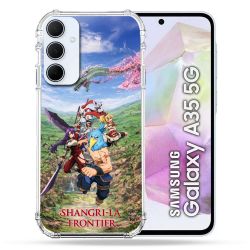 Coque Renforcée Pour Samsung Galaxy A35 5G Manga Shangri La Frontier Affiche