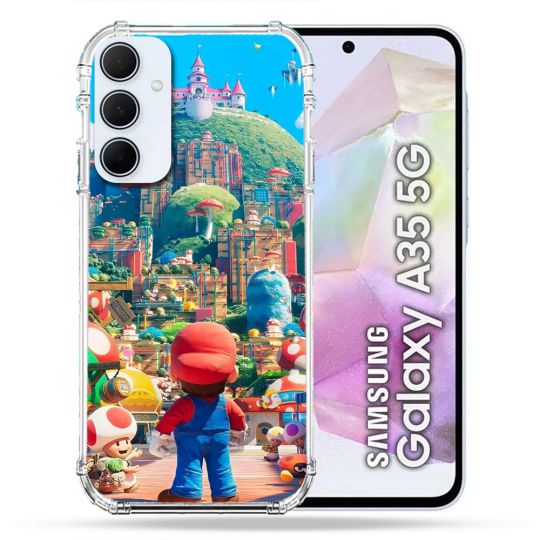 Coque Renforcée Pour Samsung Galaxy A35 5G Nintendo World