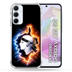 Coque Renforcée Pour Samsung Galaxy A35 5G Voyage Corse Brillante
