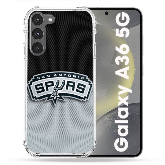 Coque Renforcée Pour Samsung Galaxy A36 5G Basket San Antonio Spurs
