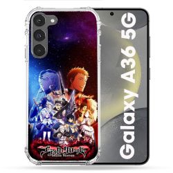 Coque Renforcée Pour Samsung Galaxy A36 5G Manga Black Clover Affiche