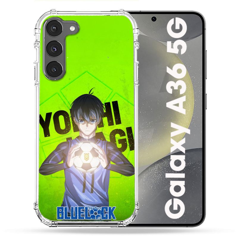 Coque Renforcée Pour Samsung Galaxy A36 5G Manga Blue Lock Yoichi Isagi