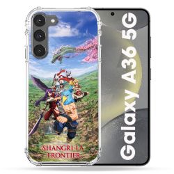 Coque Renforcée Pour Samsung Galaxy A36 5G Manga Shangri La Frontier Affiche