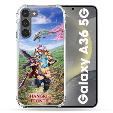 Coque Renforcée Pour Samsung Galaxy A36 5G Manga Shangri La Frontier Affiche