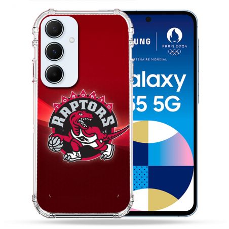 Coque Renforcée Pour Samsung Galaxy A55 5G Basket Toronto Raptors