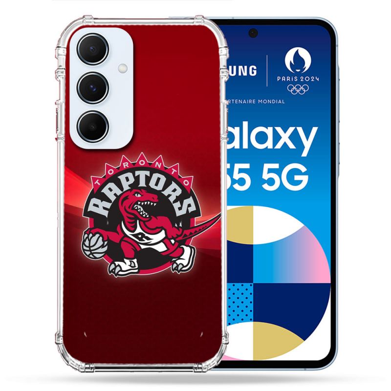 Coque Renforcée Pour Samsung Galaxy A55 5G Basket Toronto Raptors