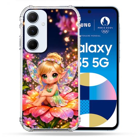 Coque Renforcée Pour Samsung Galaxy A55 5G Fantastique Fee Kawaii