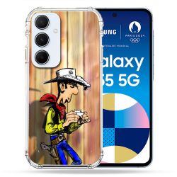 Coque Renforcée Pour Samsung Galaxy A55 5G Lucky Luke