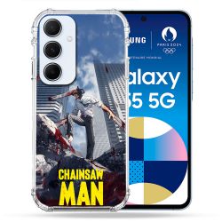 Coque Renforcée Pour Samsung Galaxy A55 5G Manga Chainsaw Man Denji