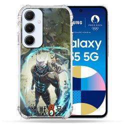 Coque Renforcée Pour Samsung Galaxy A55 5G Manga Kaiju N° 8 Kafka Hibino