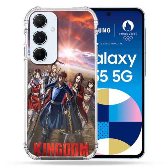 Coque Renforcée Pour Samsung Galaxy A55 5G Manga Kingdom Affiche