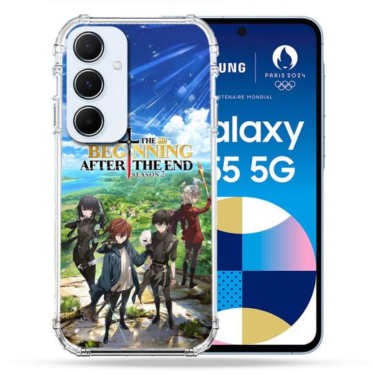 Coque Renforcée Pour Samsung Galaxy A55 5G Manga The Beginning After The End Affiche