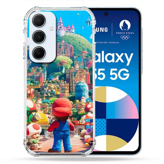 Coque Renforcée Pour Samsung Galaxy A55 5G Nintendo World