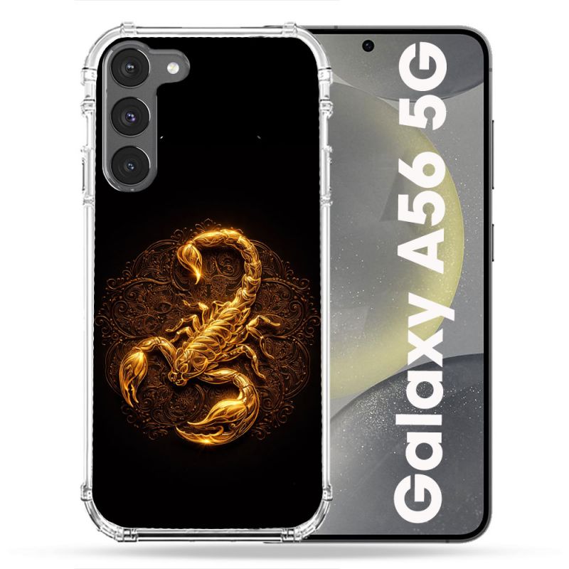 Coque Renforcée Pour Samsung Galaxy A56 5G Animal Scorpion Fresque 2026