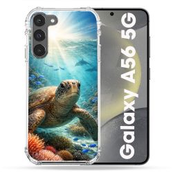 Coque Renforcée Pour Samsung Galaxy A56 5G Animal Tortue Marine